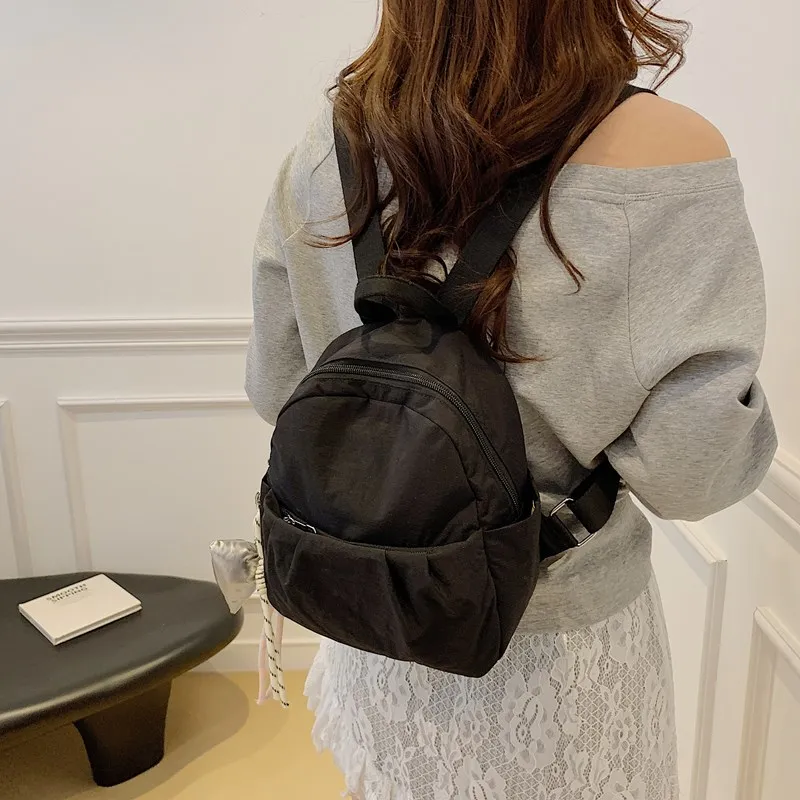 Kewuku Nylon Backpack Women's Multicolor-6
