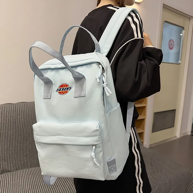 Kewuku Nylon Backpack Unisex Multicolor-22
