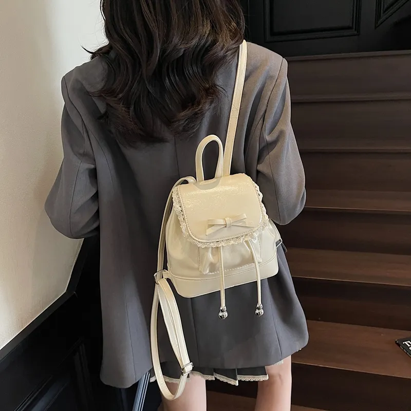 Kewuku PU Backpack Women's Multicolor-10