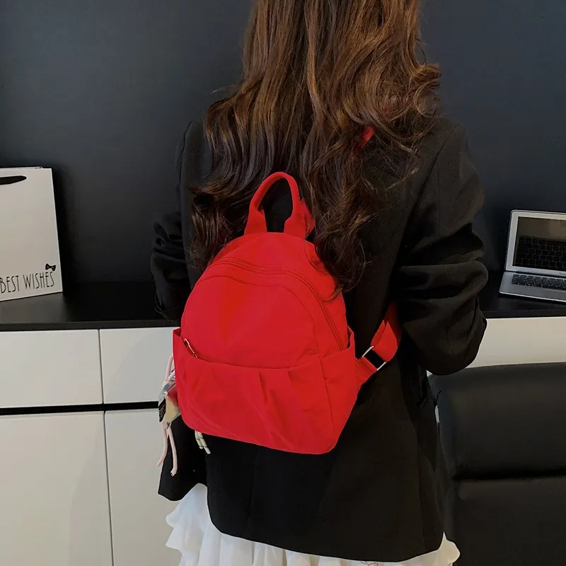 Kewuku Nylon Backpack Women's Multicolor-10