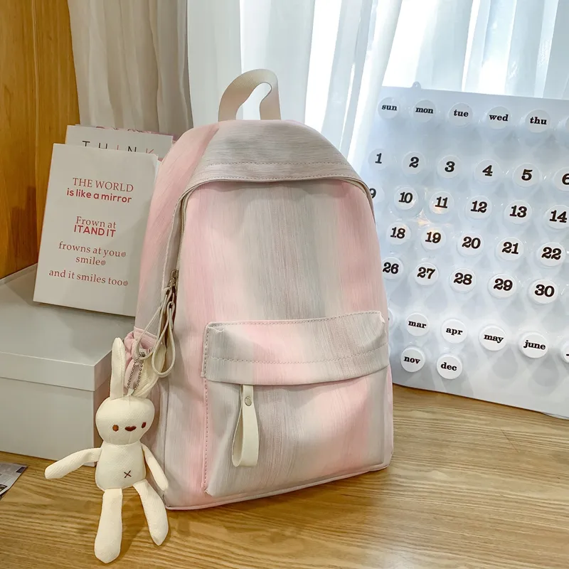 Kewuku PU Backpack Women's Multicolor-17
