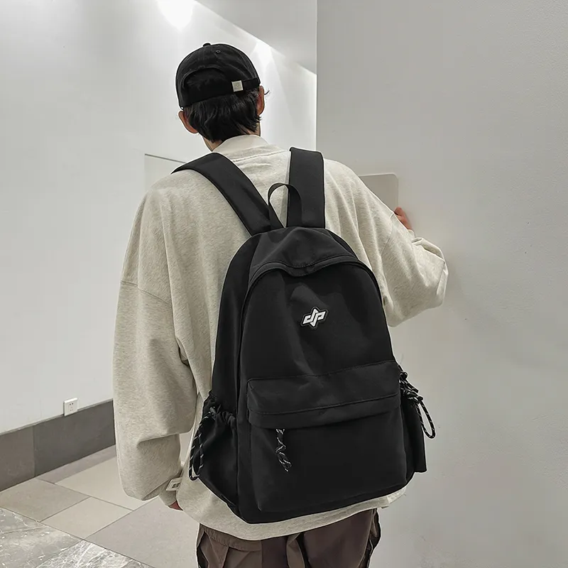 Kewuku Nylon Backpack Unisex Multicolor-4