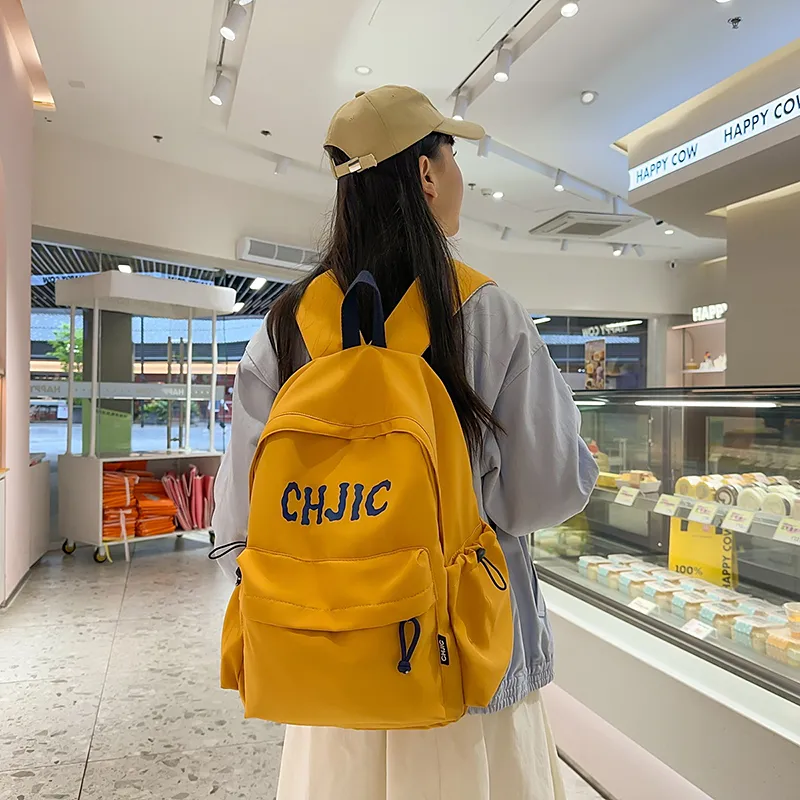 Kewuku Nylon Backpack Unisex Multicolor-11
