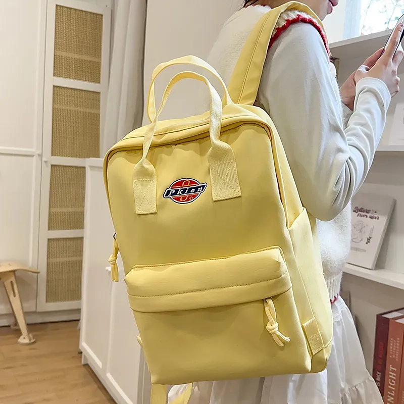 Kewuku Nylon Backpack Unisex Multicolor-13