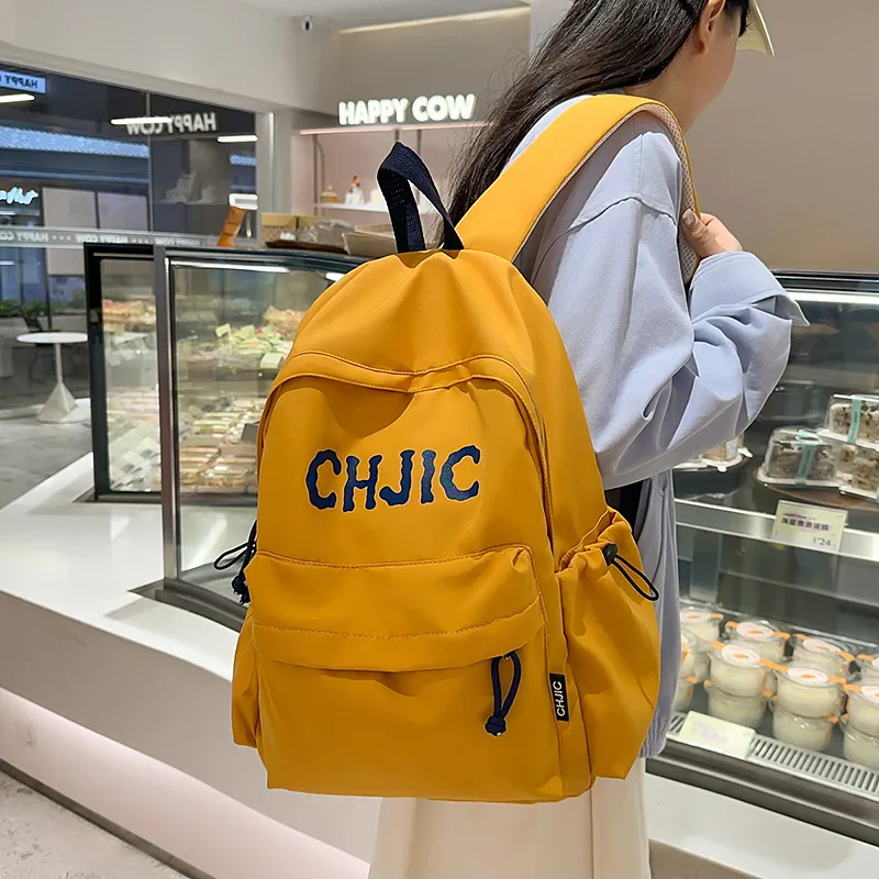 Kewuku Nylon Backpack Unisex Multicolor-10