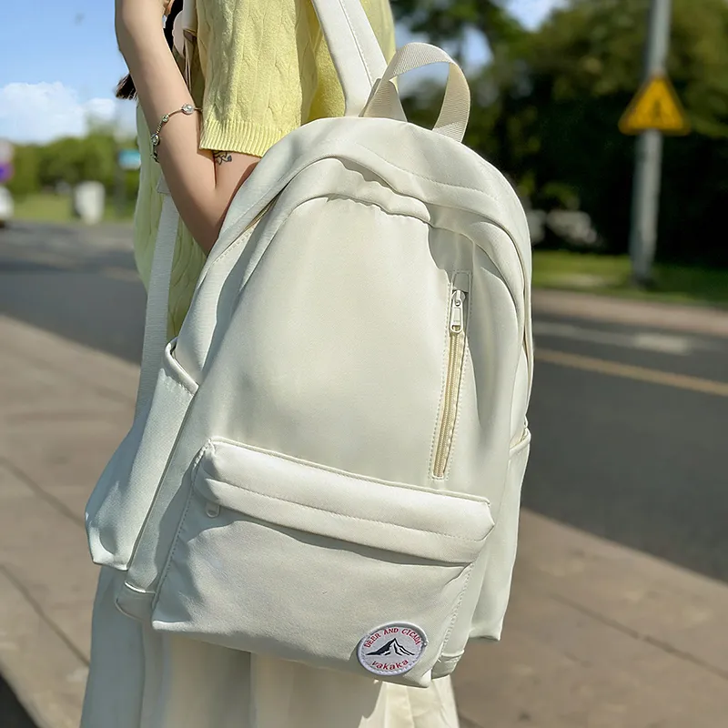 Kewuku Nylon Backpack Unisex Multicolor-3