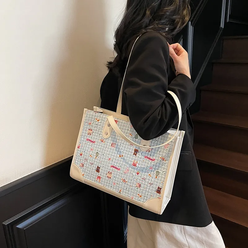 Kewuku PU Underarm Shoulder Bag Unisex Multicolor-12