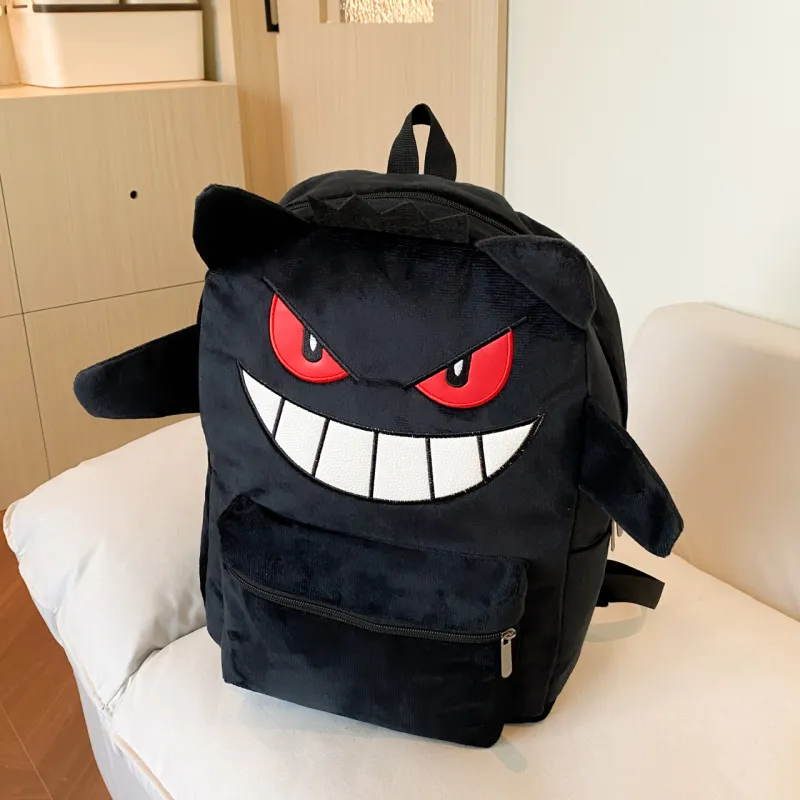 Kewuku Plush Backpack Unisex Multicolor-6
