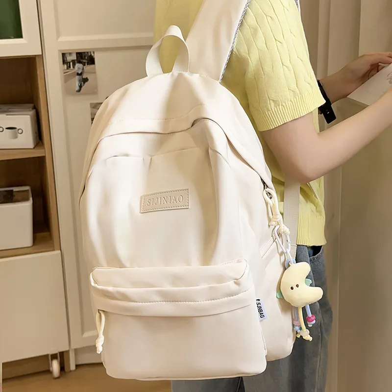 Kewuku Nylon Backpack Unisex Multicolor-22