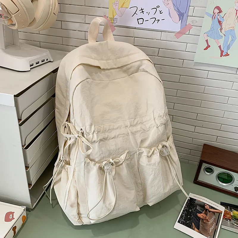 Kewuku Nylon Backpack Unisex Multicolor-1