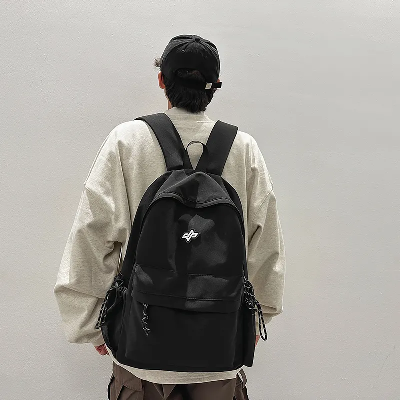 Kewuku Nylon Backpack Unisex Multicolor-2