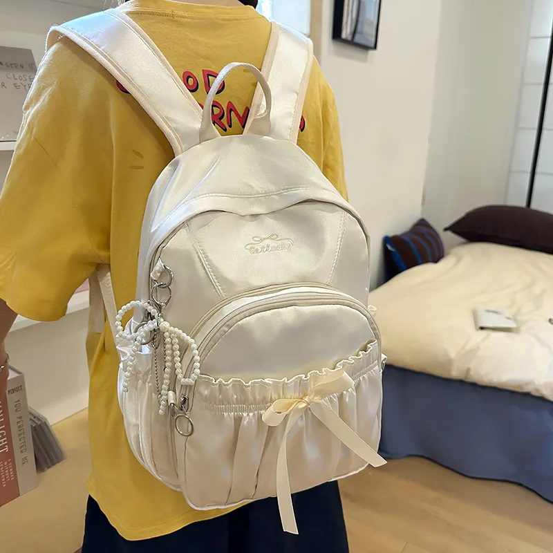 Kewuku Polyester Backpack Regular Women's Multicolor-4