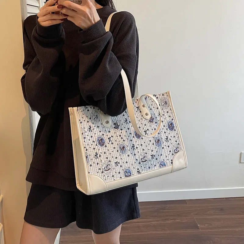 Kewuku PU Underarm Shoulder Bag Unisex Multicolor-6