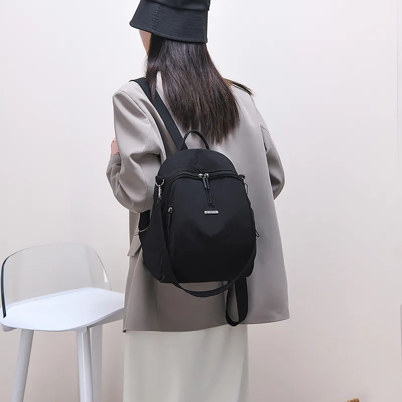 Kewuku Nylon Backpack Regular Unisex Multicolor-8