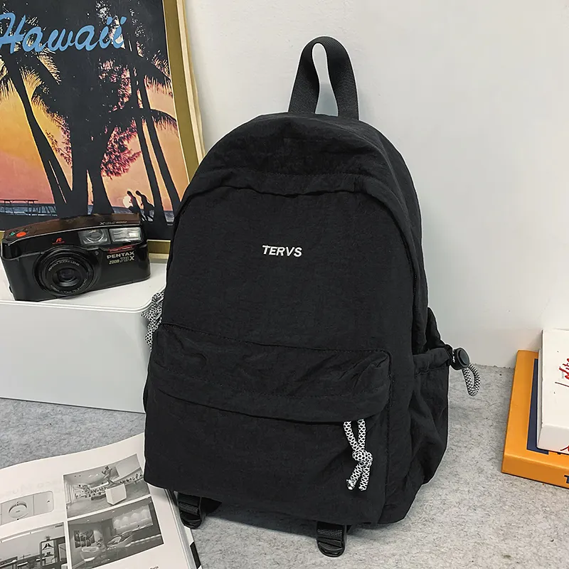 Kewuku Nylon Backpack Unisex Multicolor-7