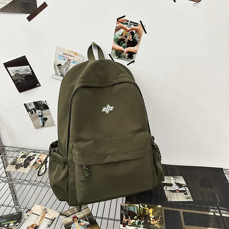 Kewuku Nylon Backpack Unisex Multicolor-16