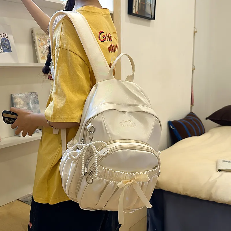Kewuku Polyester Backpack Regular Women's Multicolor-2