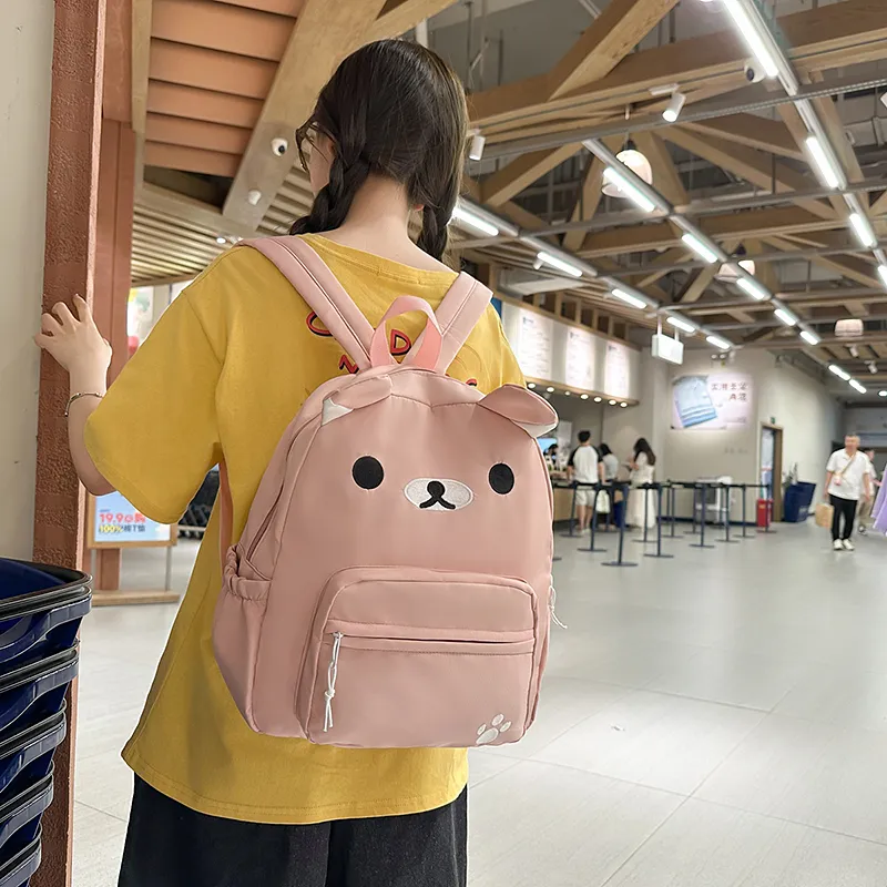 Kewuku Nylon Backpack Women's Multicolor-9