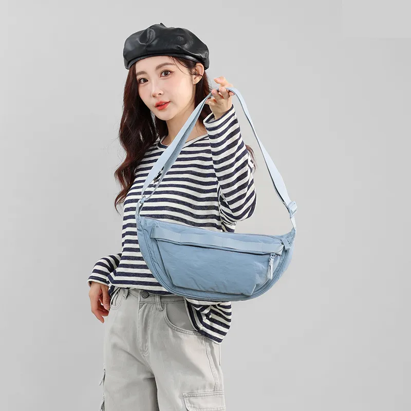 Kewuku Nylon Crossbody Bag, Shoulder Bag Regular Unisex Multicolor-13
