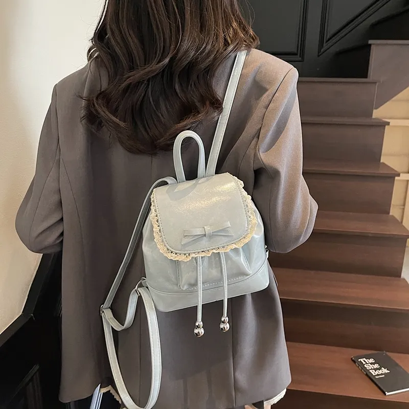 Kewuku PU Backpack Women's Multicolor-14