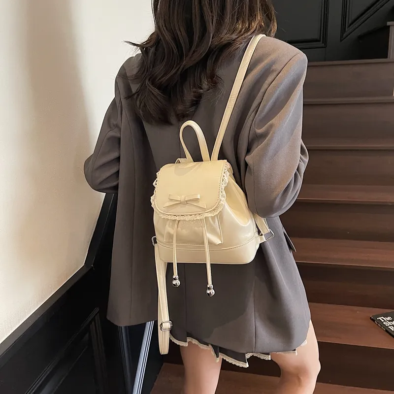 Kewuku PU Backpack Women's Multicolor-11