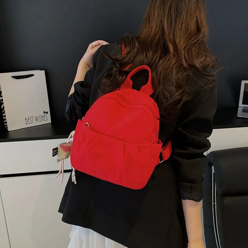 Kewuku Nylon Backpack Women's Multicolor-11