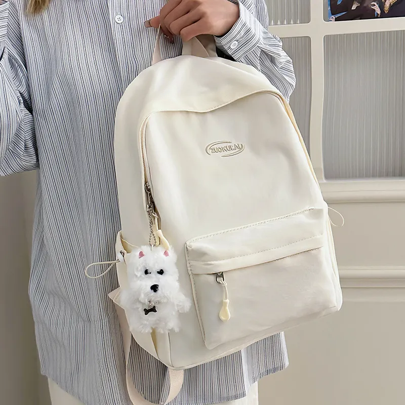 Kewuku Nylon Backpack Unisex Multicolor-1