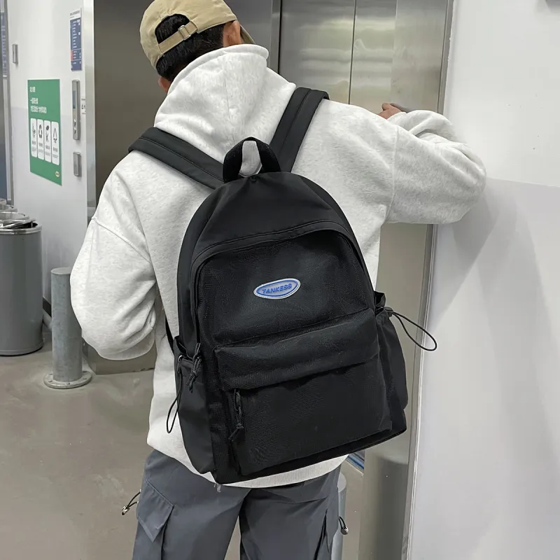 Kewuku Nylon Backpack Unisex Multicolor-9