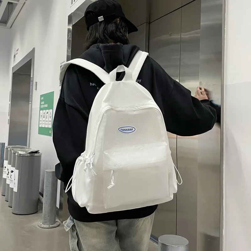 Kewuku Nylon Backpack Unisex Multicolor-3