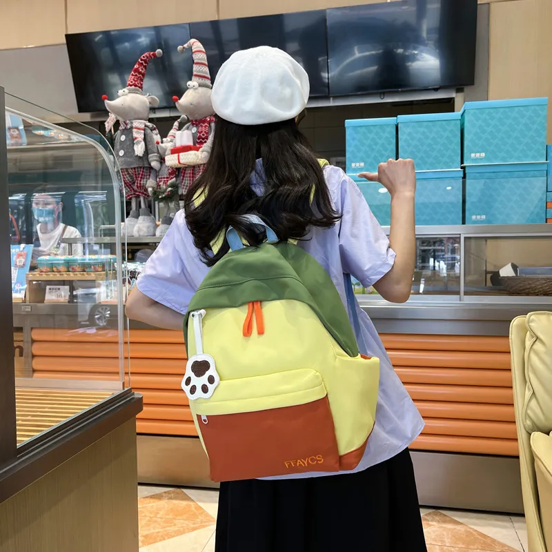 Kewuku Oxford Backpack Unisex Multicolor-7