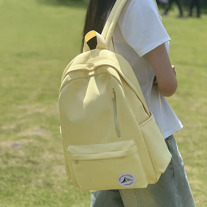 Kewuku Nylon Backpack Unisex Multicolor-22