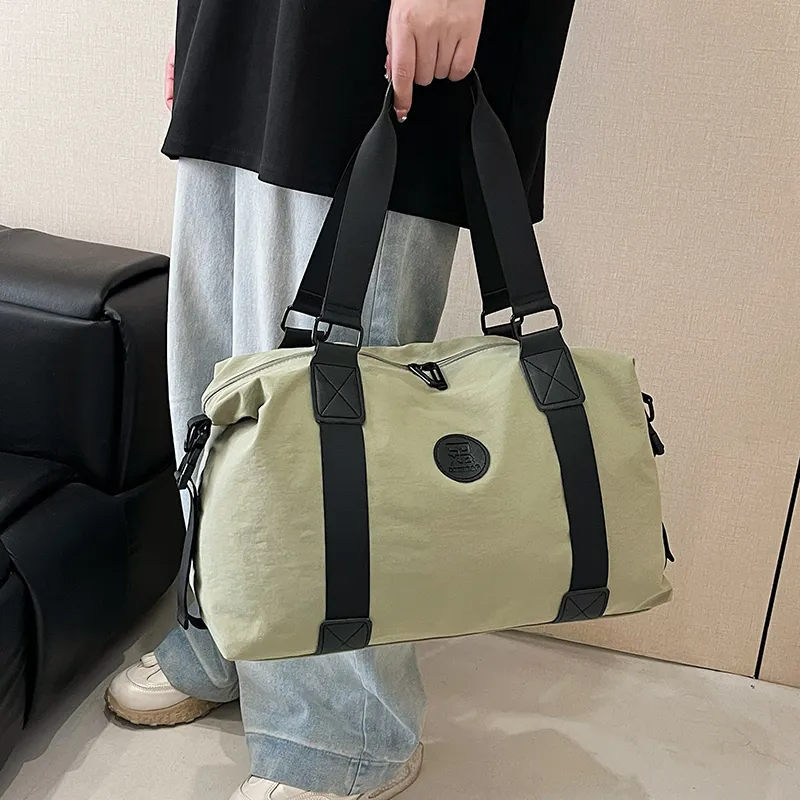 Kewuku Nylon Fabric Gym Bag Tubas Unisex Multicolor-12