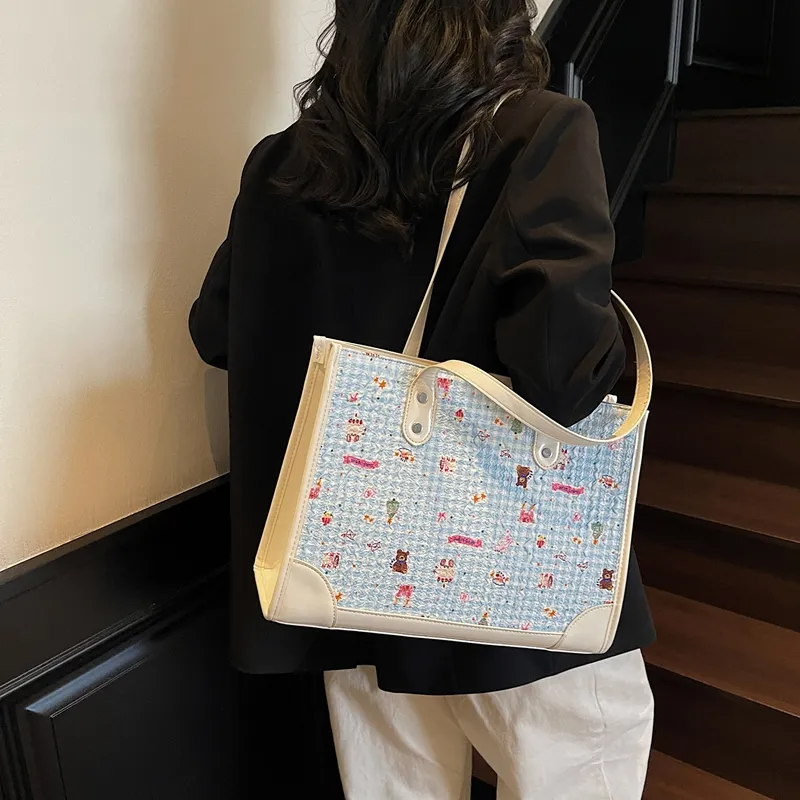 Kewuku PU Underarm Shoulder Bag Unisex Multicolor-11