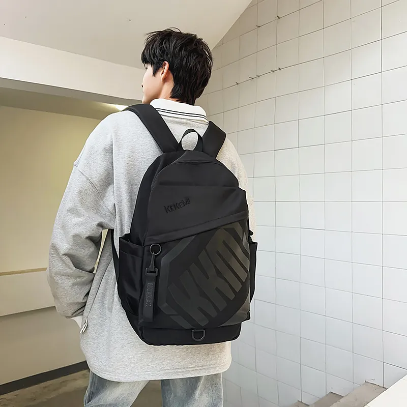 Kewuku Nylon Backpack Regular Unisex Multicolor-1