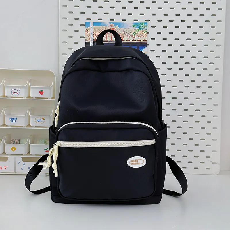 Kewuku Nylon Backpack Unisex Multicolor-2