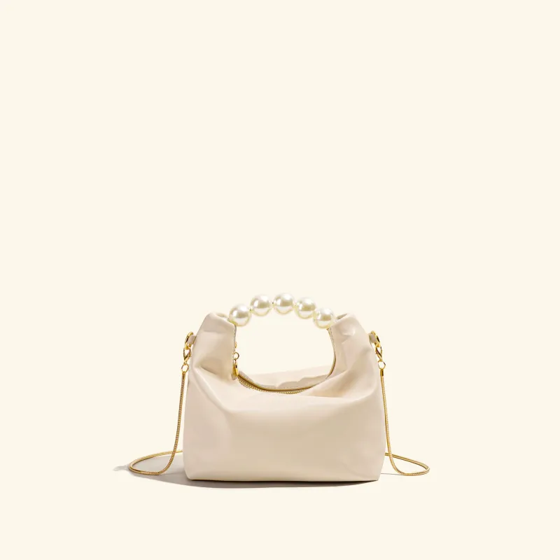 SEPTWOLVES Pu Handbag Shoulder Bag Regular Women's White/Pink/Black/Khaki/Silver/Purple-4