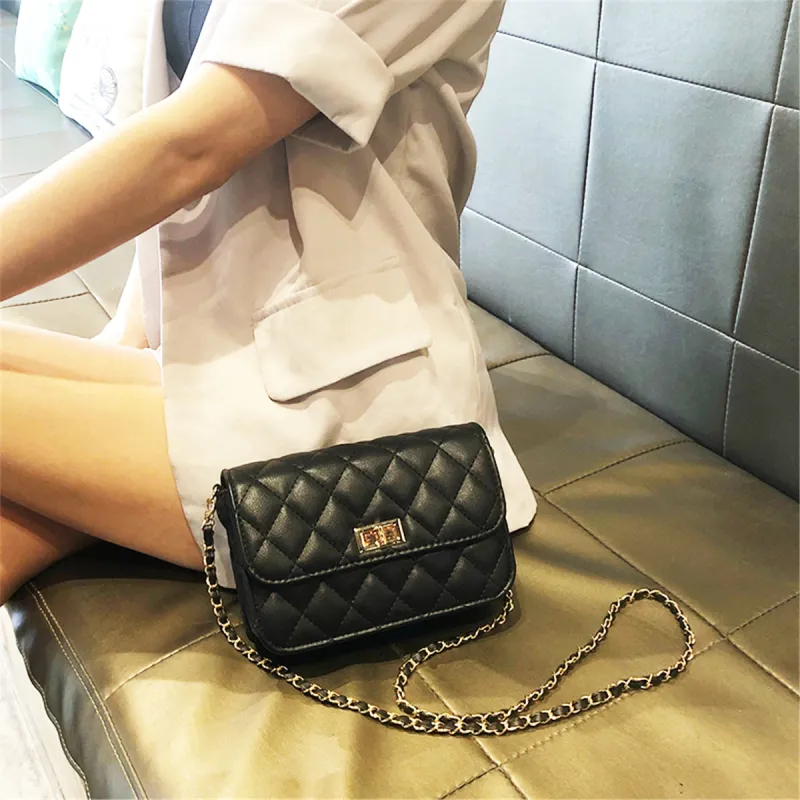 SEPTWOLVES PU Shoulder Bag, Crossbody Bag Medium Size Women's Black-5