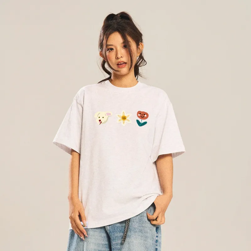 COMIC LARVA T Shirts Unisex-3
