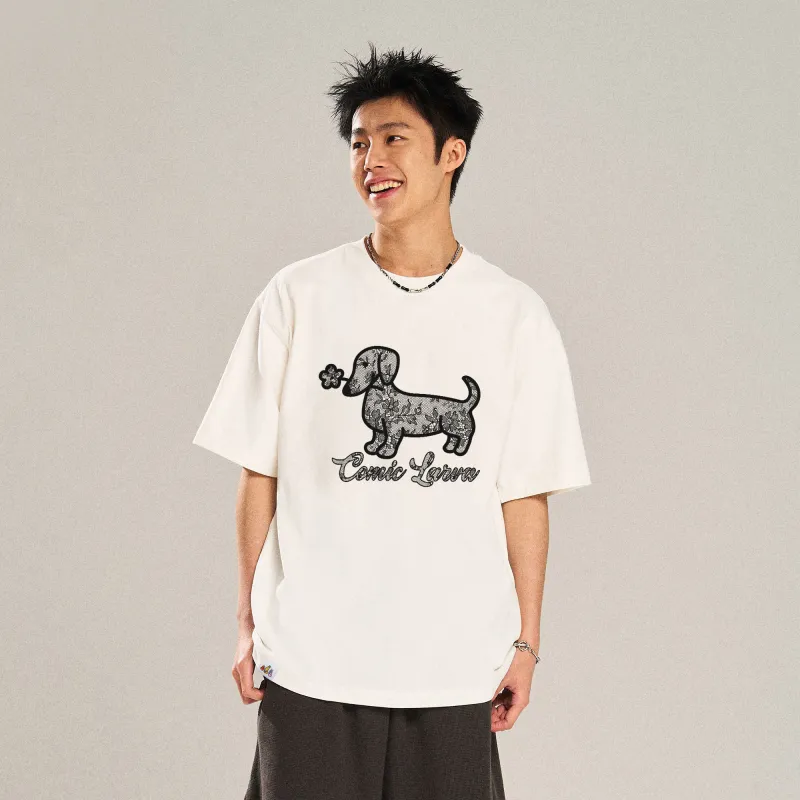 COMIC LARVA T Shirts Unisex-3
