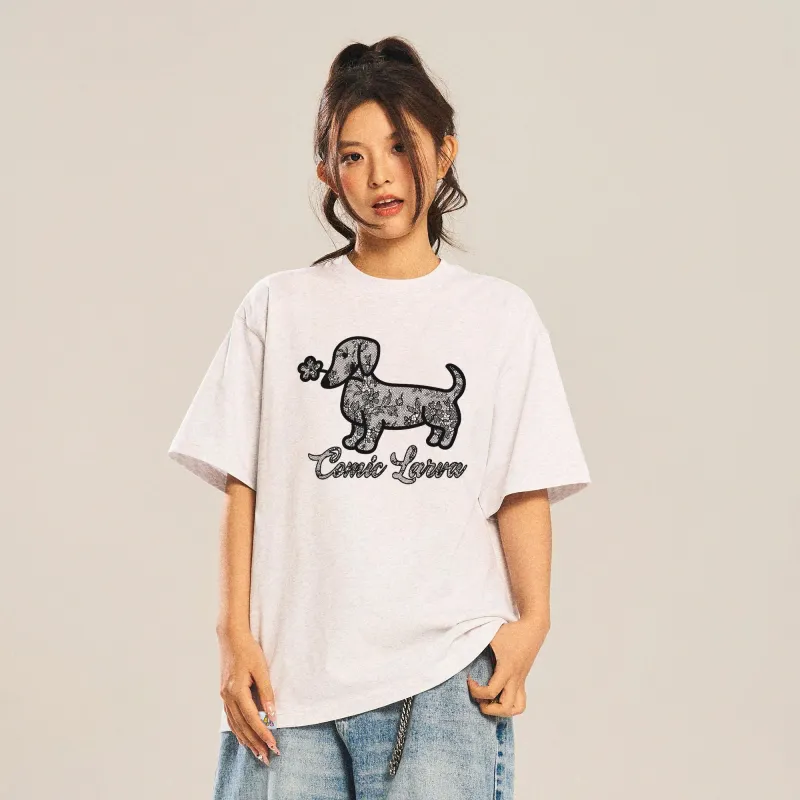 COMIC LARVA T Shirts Unisex-13