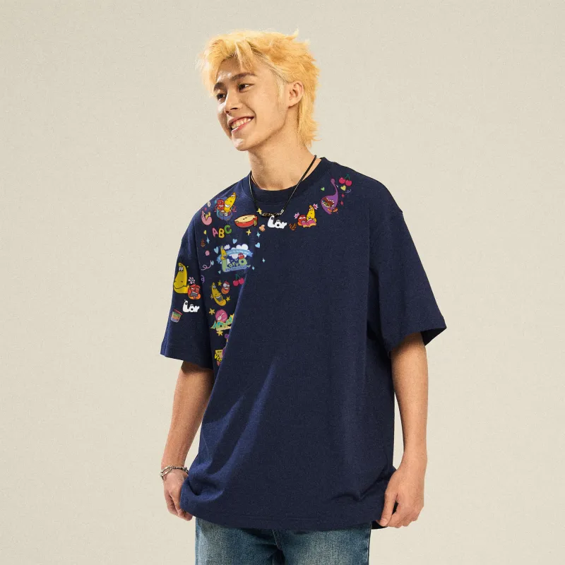 COMIC LARVA T Shirts Unisex-13