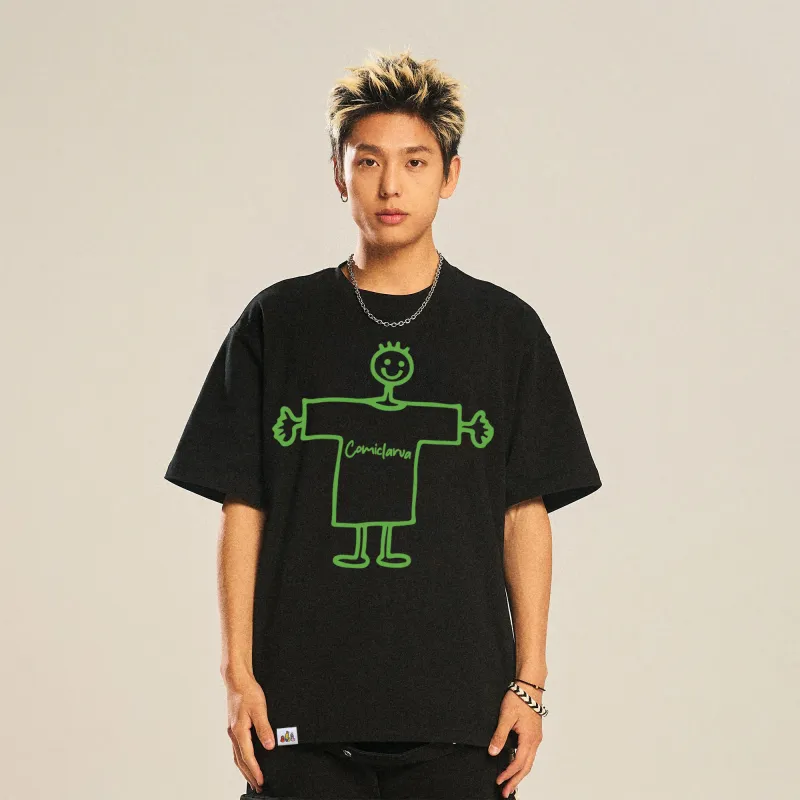 COMIC LARVA T Shirts Unisex-13