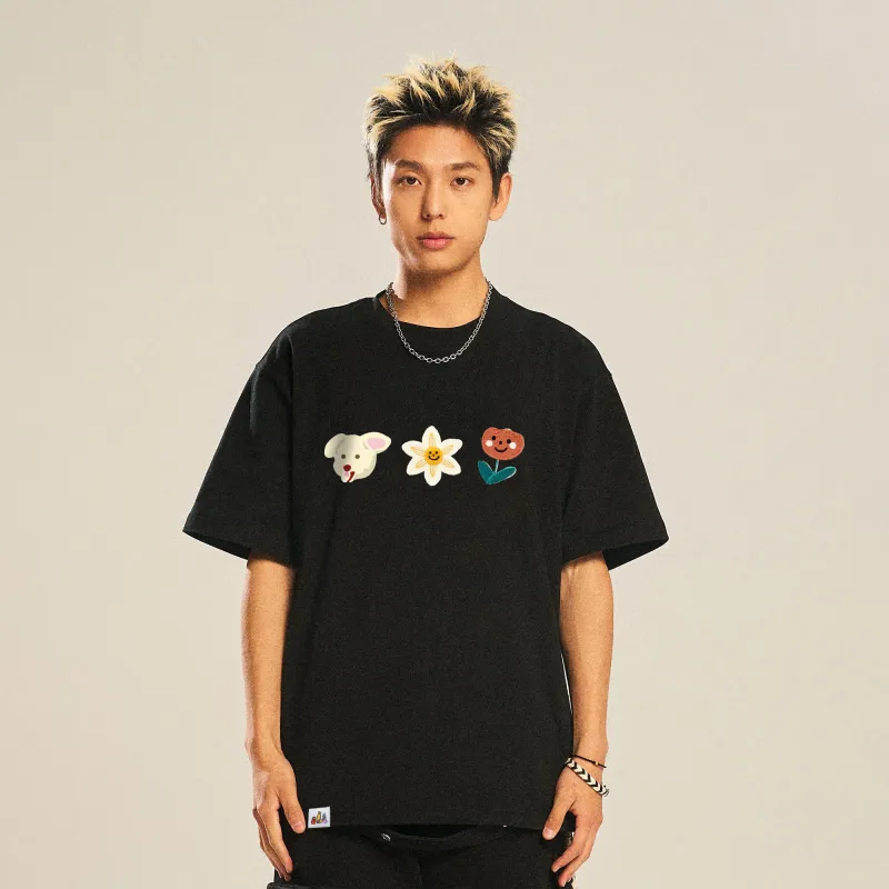COMIC LARVA T Shirts Unisex-11