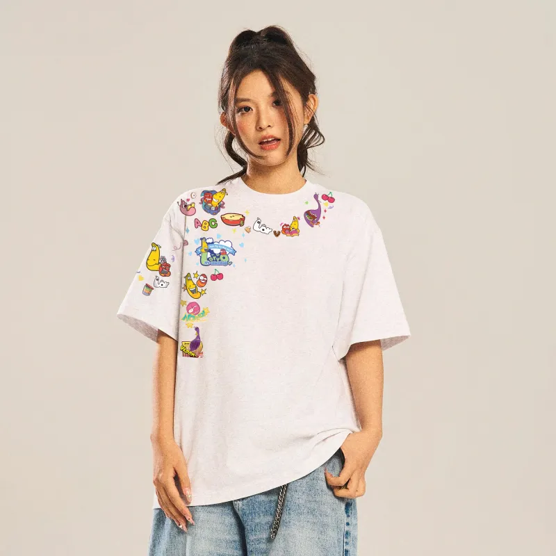 COMIC LARVA T Shirts Unisex-18
