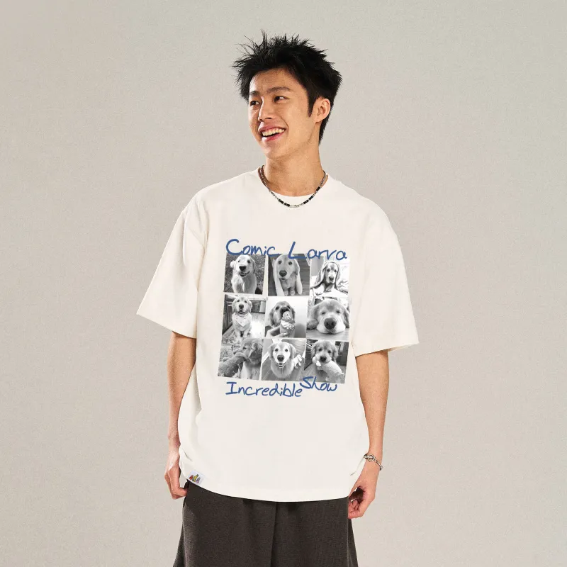 COMIC LARVA T Shirts Unisex-13