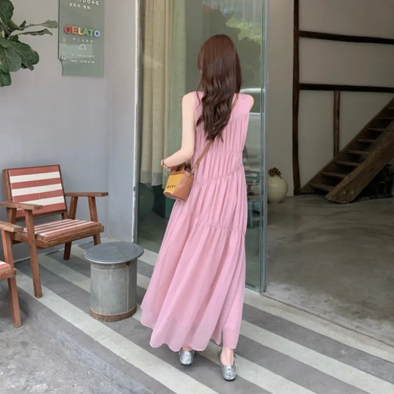 MORii Sleeveless Dresses Women's-1