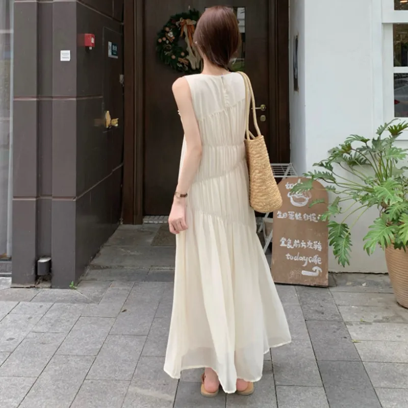 MORii Sleeveless Dresses Women's-5