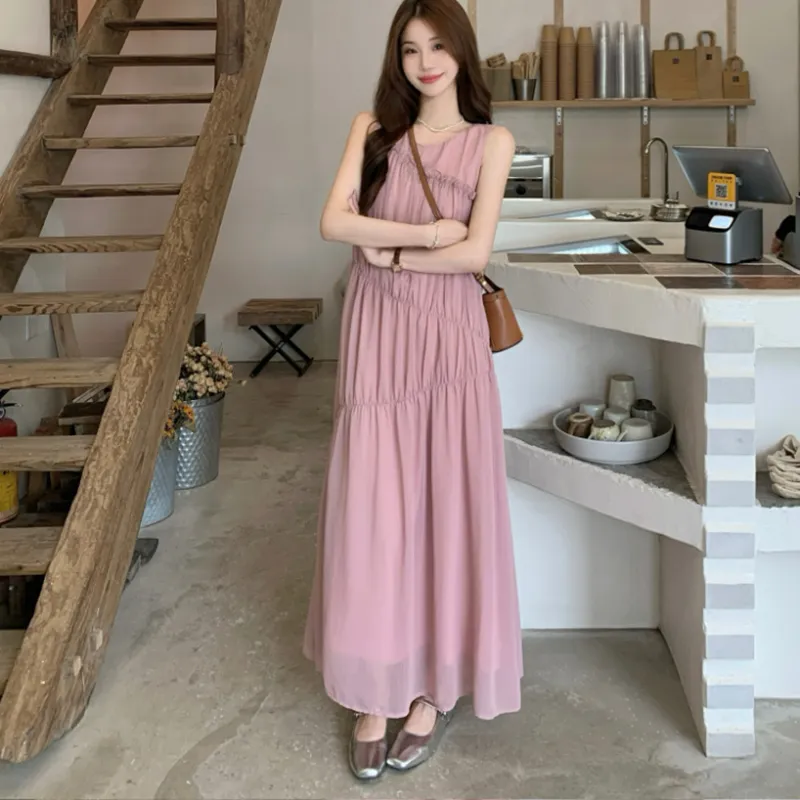 MORii Sleeveless Dresses Women's-3