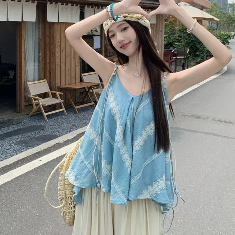 KUNZHUDAXIANG Fashion Camisole Women's-9