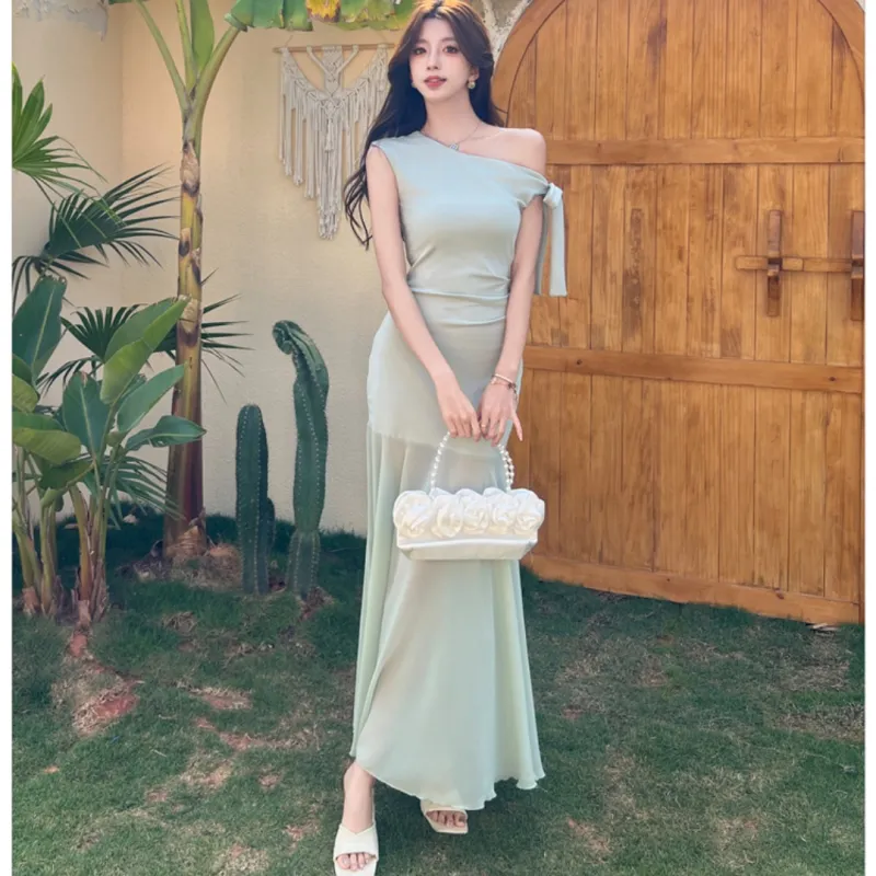 MORii Sleeveless Dresses Women's-5